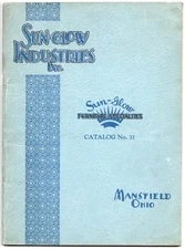 1931 Sun-Glow Industries Furniture Catalog No. 31, Mansfield Ohio