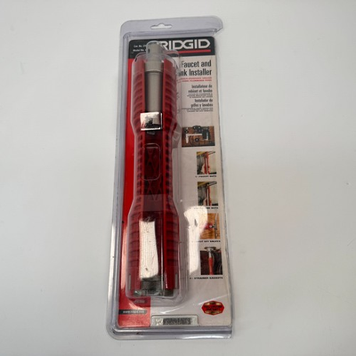 #ad Ridgid 2006 Extra Long Faucet amp; Sink Installer 4 in 1 Tool New Open Box $19.99