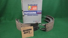 Set Of New Reman Federated Brake Shoes Bs38 Riveted Usa 1939-1940-1941 Ford