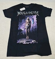 Megadeth Countdown To Extinction Graphic T-Shirt Men's Size Small CC 