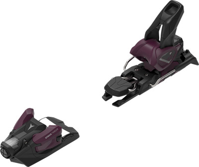 NEW!!  Atomic Strive 12 GW Bindings-Black/Purple-100mm Brakes