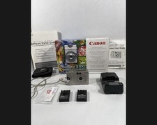 Canon Digital Camera PowerShot 2.1MP S100 Digital Elph Tested  Working