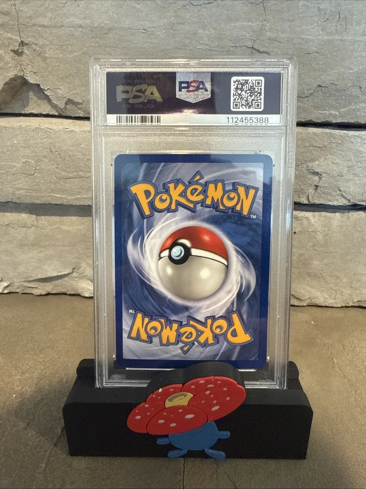 Hitmonchan 7/102 Base Set Holo Rare Unlimited Pokemon 1999 Mint PSA 9 - Image 2 of 2