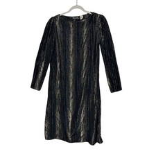 Vintage 70s Nancy Bracoloni Shangri La Dress Women's S/M Cocktail Union Made USA