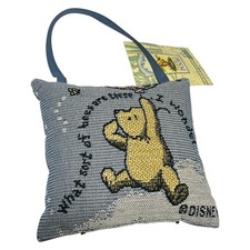 Disney Winnie The Pooh Tapestry Style Hanging Door Knob Pillow Decoration 5x6  