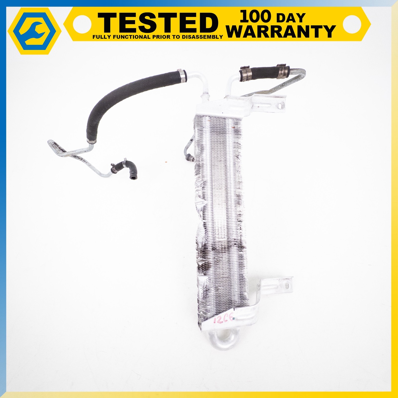 05-13 CHEVROLET CORVETTE C6 POWER STEERING FLUID COOLER HOSE OEM