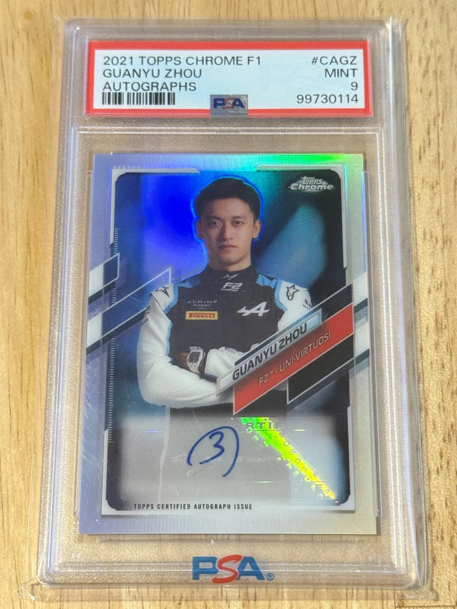 Zhou Guanyu Trading Cards for sale | eBay