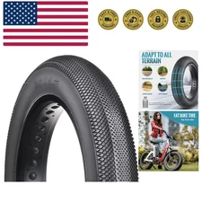 EBike Fat Replacement Tire: 20x4.0/26x4.0 Inch High-Performance Wear-Resistan...