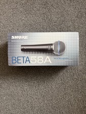 Shure BETA 58A Original Mic Box + Manual Paperwork - BOX ONLY - READ