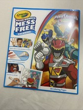 Crayola: Colour Wonder Mess Free Colouring Book Power Rangers