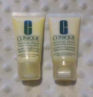 Clinique Dramatically Different Moisturizing Lotion, 2 Tubes, 1 Oz Each