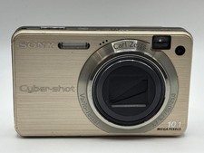 Sony Cyber Shot DSC-W170 Gold Digital Camera 10.1MP 5x Zoom 2.7in Tested