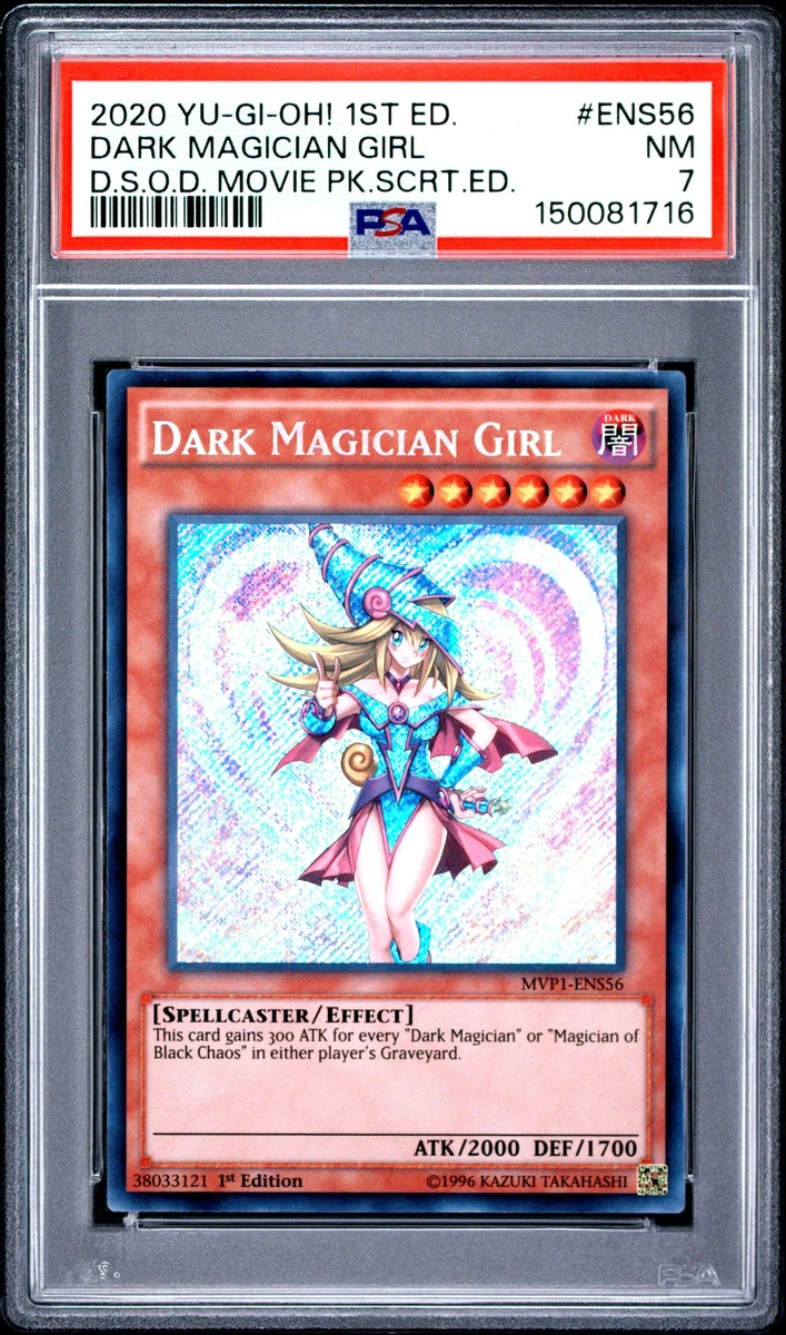 Dark Magician Girl Yu-Gi-Oh! TCG Professional Sports Authenticator