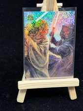 Warriors of the Force Refractor Topps Star Wars Chrome Galaxy 2024 #1.