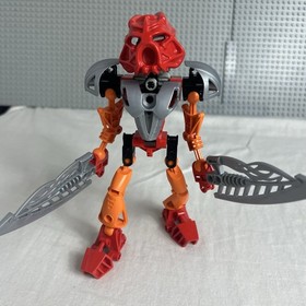LEGO BIONICLE 8572 Tahu Nuva 100% Complete W/ Manual & Canister + 8590 Guurahk