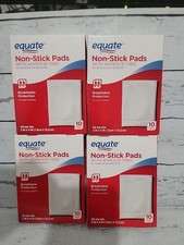 Equate Non-Stick Pads with Adhesive Tabs   40 Count Wound Care Pads
