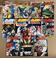 G.I. Joe A Real American Hero Comic Book Lot of 11 Snake Eyes Trilogy NinjaForce