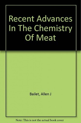 Recent Advances in the Chemistry of Meat Buch The Royal Society of Chemistry