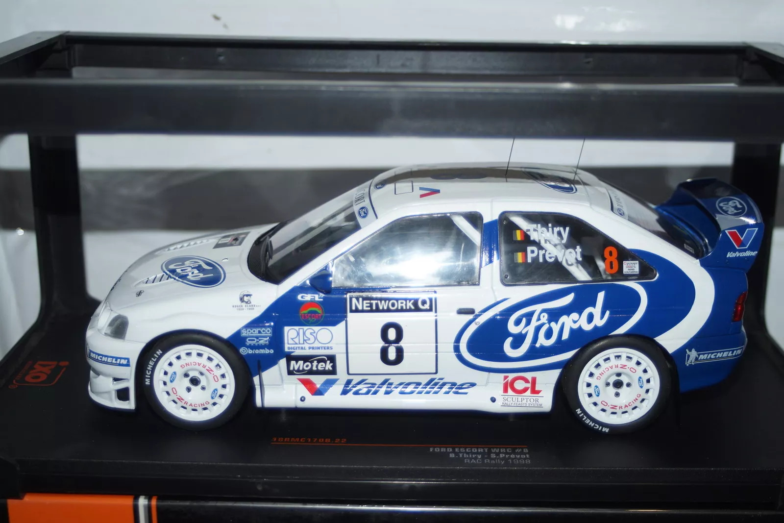 IXO Ford Escort WRC Rac Rally 1998 #8 D.Thiry 1:18 18RMC170B.22