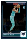 BRANDON MILLER 2023-24 Premium Stock NBA Hoops Rookie #245 Hornets A2B