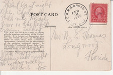 February 18 1927 The Mayflower Hotel postcard