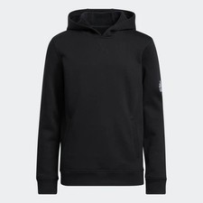 Adidas Black Fleece Hoodie - Youth Boys Large
