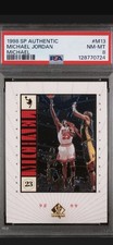 1998 SP Authentic MICHAEL #M13 Michael Jordan Chicago Bulls PSA 8 Rare SP Insert
