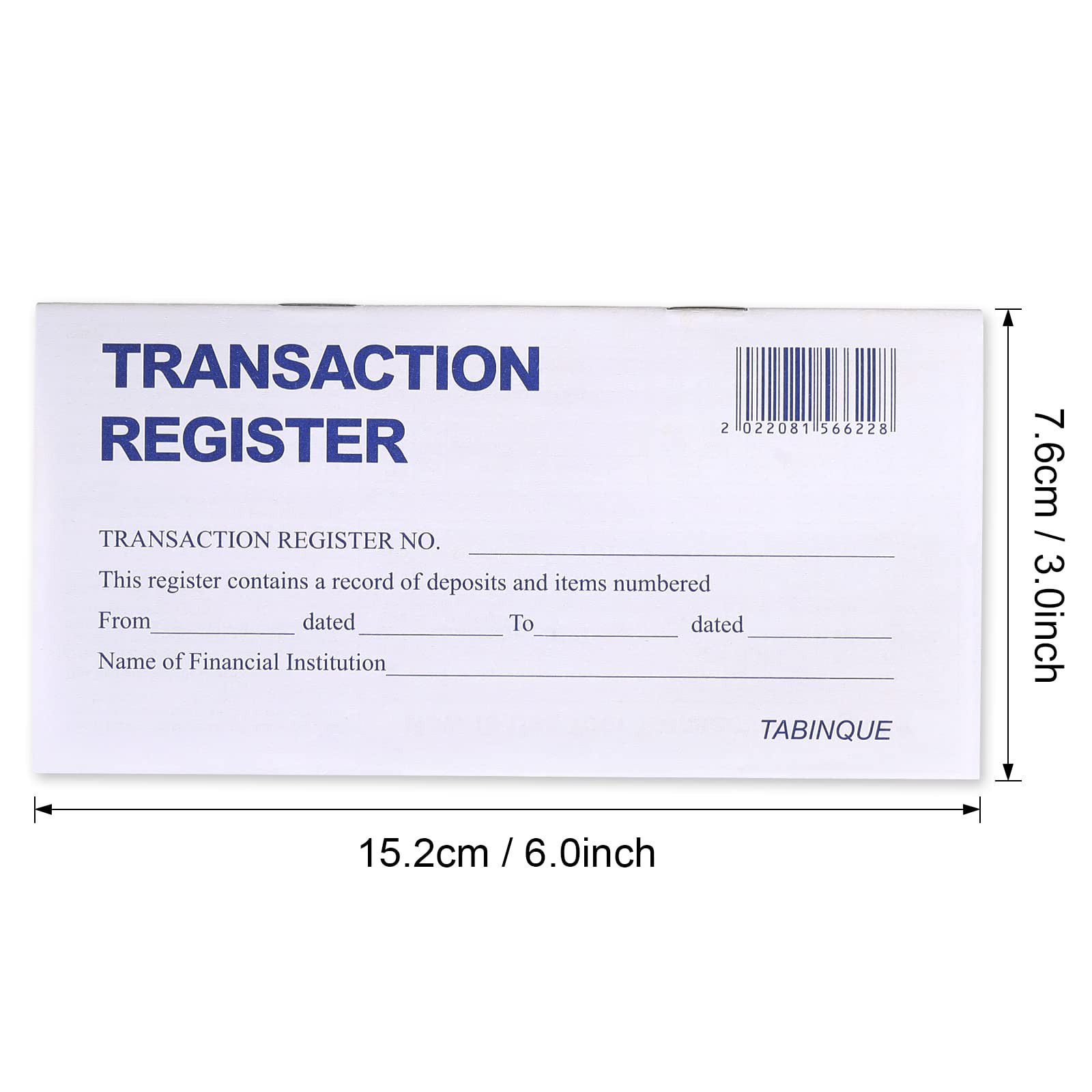 как выглядит 24 PCS Check Registers for Personal Checkbook, Easy to Read Checkbook... фото