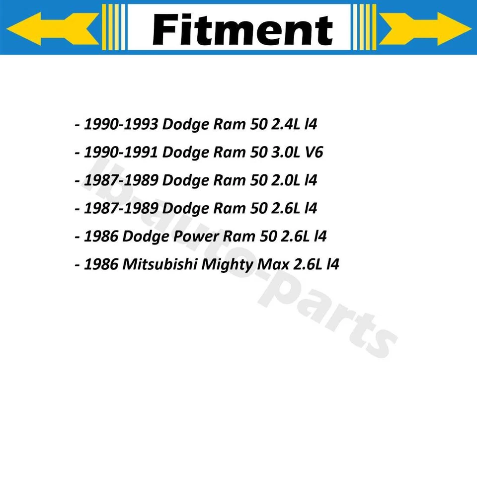 Задний тормозной шланг Dorman 2 шт. для Dodge Power Ram 50 1986 Dodge Ram 50 1987-1989 - Изображение 2 из 4