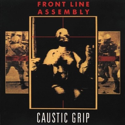 FRONT LINE ASSEMBLY: CAUSTIC GRIP (Ltd.Ed.35th Ann.Yellow/Black Reissue)(WT2025)