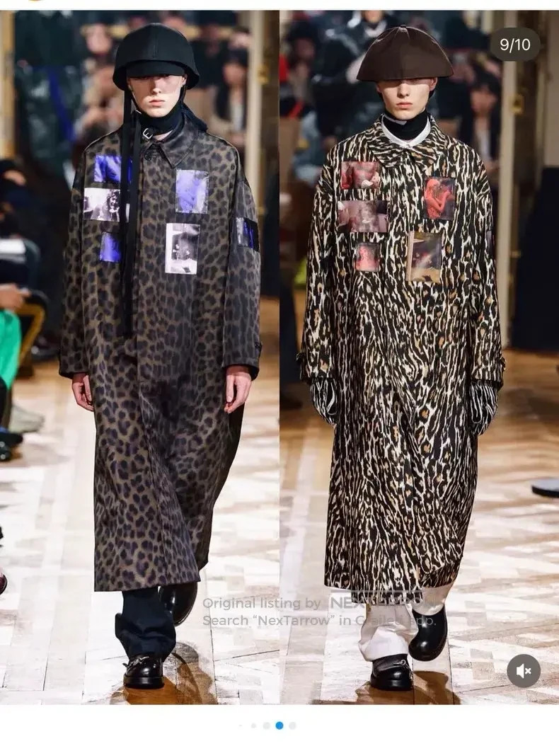 Raf Simons Leopard coat 19FW David Lynch Movie Blue Velvet | eBay Raf Simons Leopard coat 19FW David Lynch Movie Blue Velvet | eBay