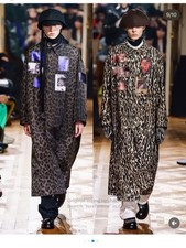 Raf Simons Leopard coat 19FW David Lynch Movi...