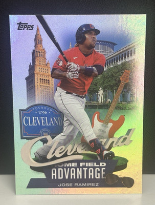 2022 Topps Home Field Advantage Jose Ramirez #HA-17