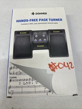 Donner DBM-1 Hands Free Page Turner- Black