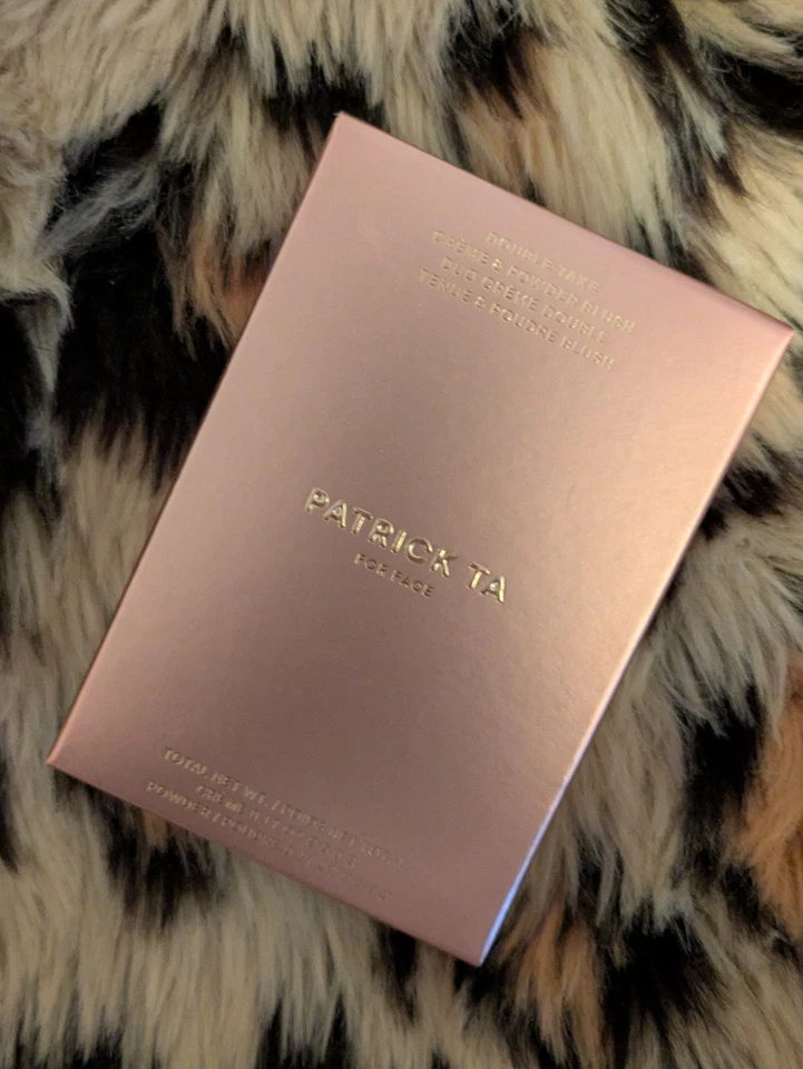 Patrick Ta Double Take Crème & Powder Blush Duo "She Knows Who She Is" BNIB