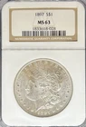 1897 Morgan Dollar MS63 NGC (#PA1833618028)