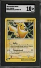 Pokemon Pikachu EX Series Collector's Tin Black Star Holo Promo #012 SGC 10