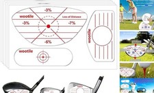 Golf Driver Impact Tape Labels 180Pcs Golf Impact Stickers Golfs Clubs Labels
