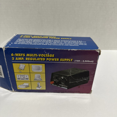 PHILMORE POWER SUPPLY-2 AMP MODEL MW122A