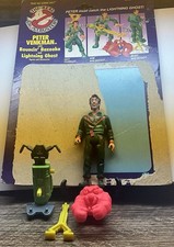 1984 Vintage Ghost Buster Peter Venkman & Bouncing’ Bazooka & Lightning Ghost.