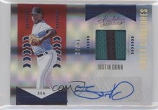 2020 Panini Absolute Jersey Signatures Red 37/49 Justin Dunn #AJS-JD Auto 0jd0