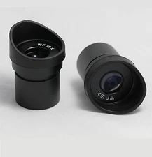 Pair Stereo Microscope WF15X Eyepieces Eyeguard Eyecup 30mm Tube