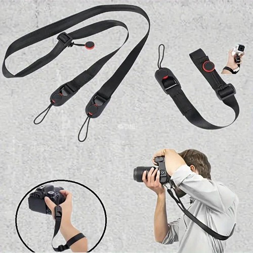 Camera Strap Universal Adjustable Durable for DSRL Compact Shoulder Fast Release - Picture 12 of 12