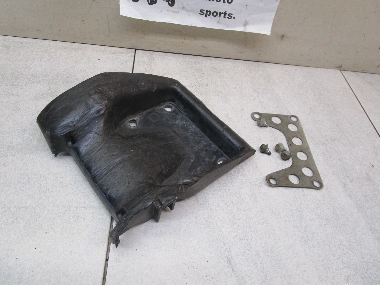 OEM REAR SWING ARM SKID PLATE ! 0813 yamaha raptor 250 250R stock