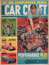 CAR CRAFT Magazine September 1964 - Performance Plus / Ed Roth's Orbitron / Star