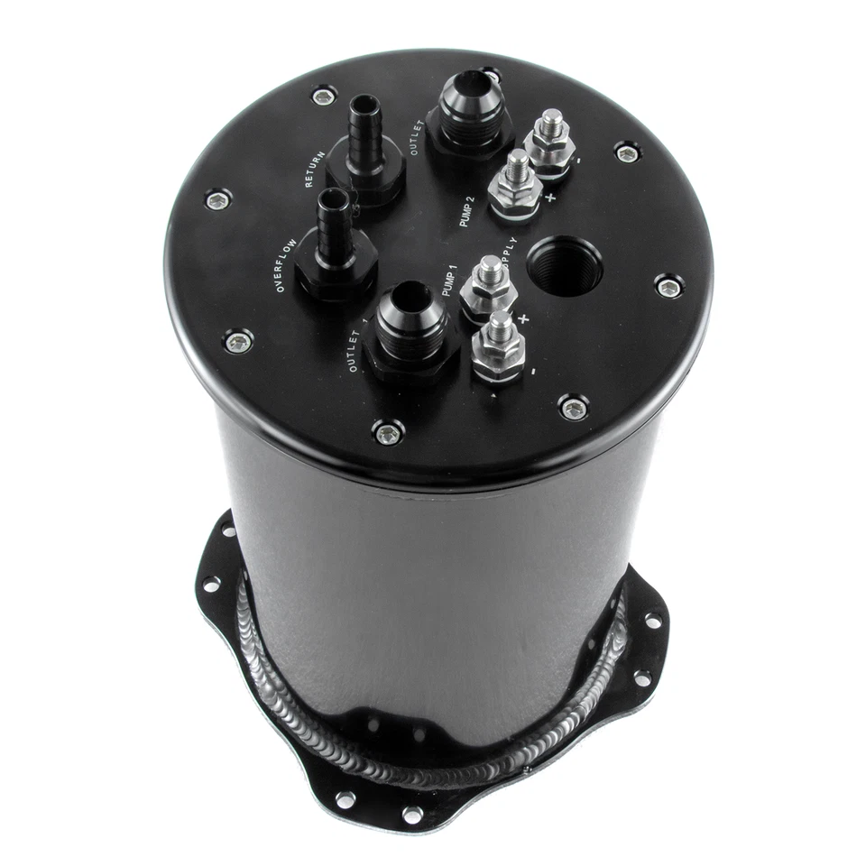 Fongoff Black 2.8L Surge Tank Twin Pump Dual In Tank Foto 2 de 4