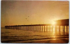 Postcard - One of the Fishing Piers in the Tidewater Area