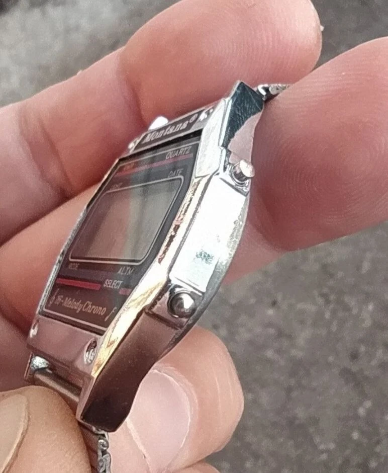 Reloj Montana Vintage Digital Alarma Melodía Cronógrafo Retro "Leyenda Unión Soviética☭ " Foto 4 de 4