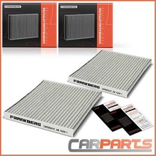 2x Innenraumluft Pollenfilter für Toyota Auris E15 Avensis T25 Corolla E12 R1