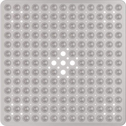 Square Shower Mat Non Slip Anti Mould 53 x 53cm/21 x 21inch Anti Slip Shower Mat - Picture 11 of 12